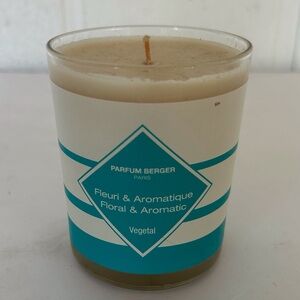 PARFUM BERGER FLORAL & AROMATIC CANDLE ANTI BATHROOM ODOR NWT